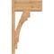 Ekena Millwork Merced Block Smooth Outlooker, Western Red Cedar, 7 1/2"W x 16"D x 28"H OUT08X16X28MRC05SWR - alternate 2